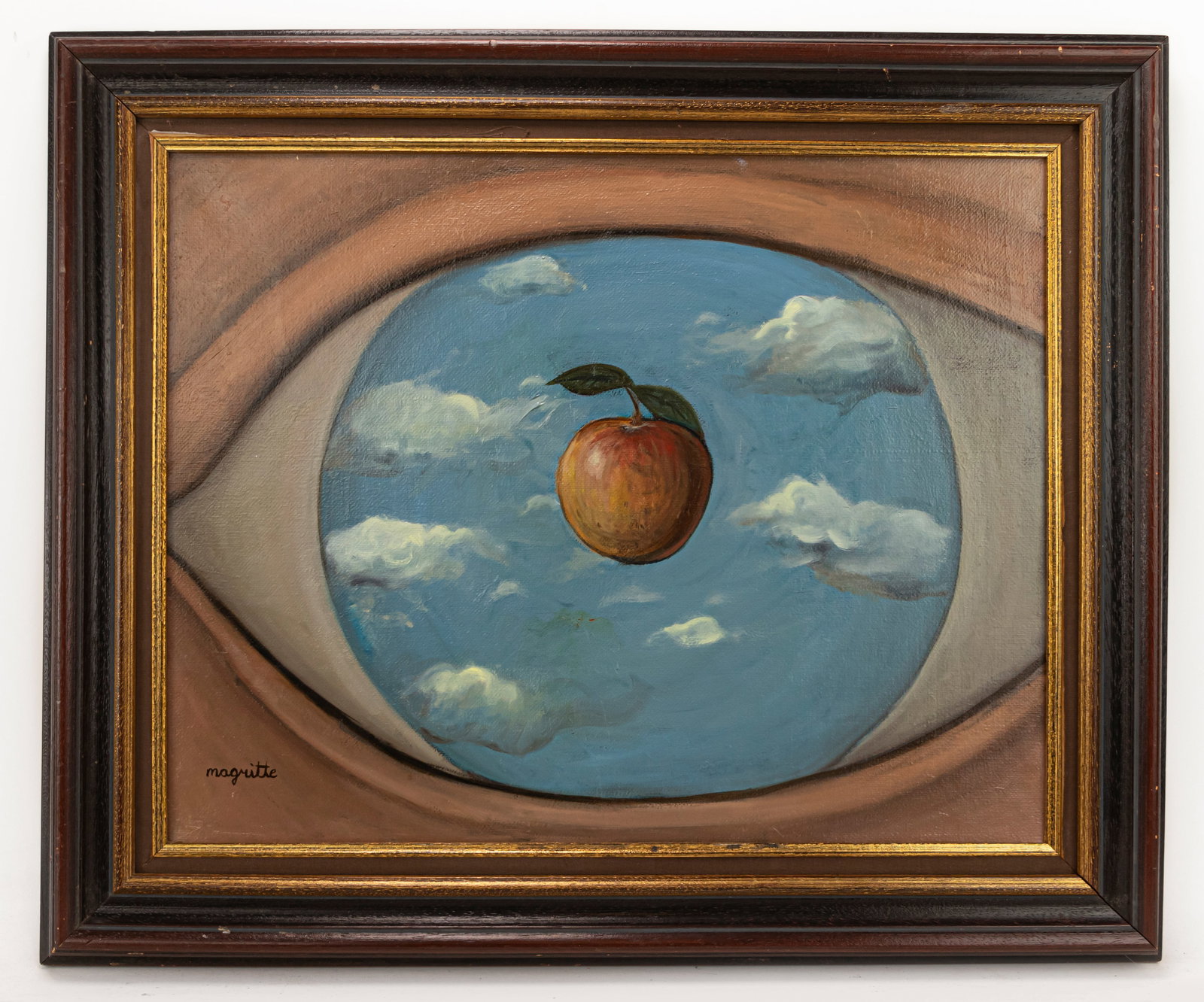 Rene Magritte Belgian surrealist Painting (in Style of) (1 of 11)