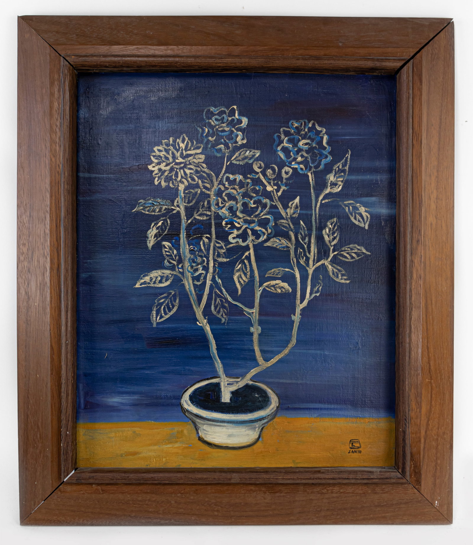Sanyu Chinese-French Modernist Oil on Canvas (Style of) (1 of 12)