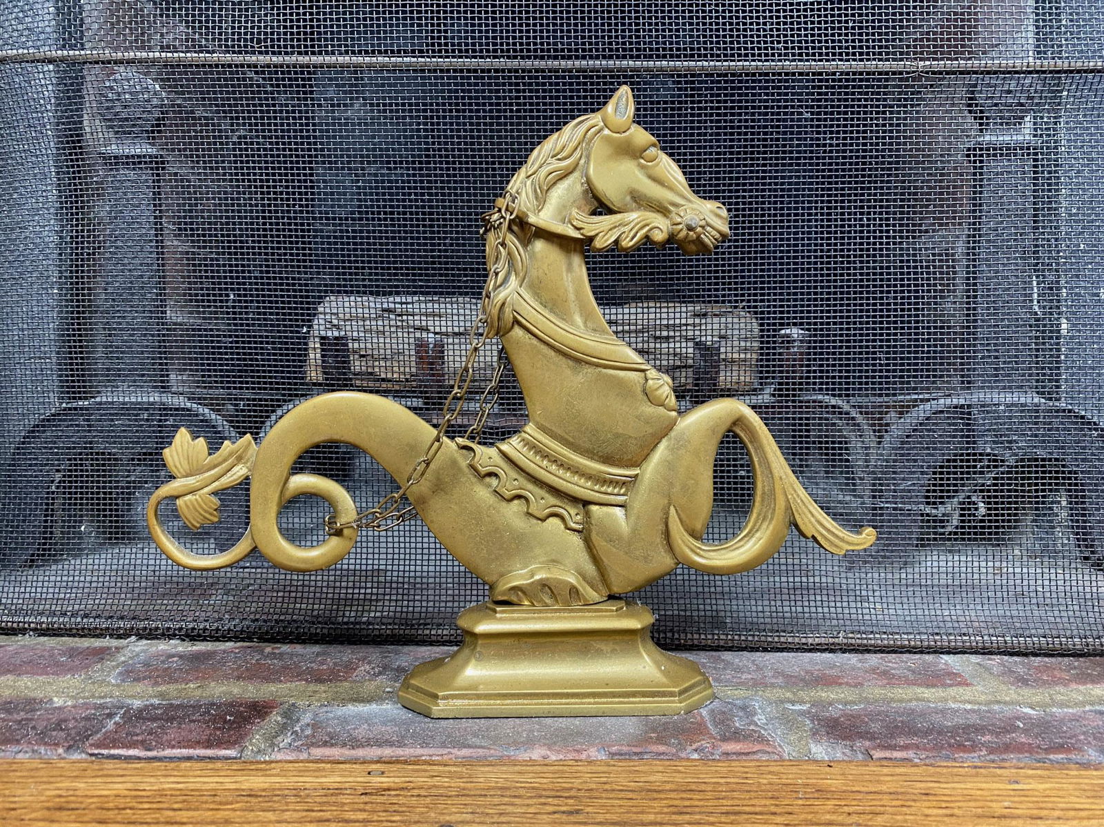 Antique Venetian Sea Horse Gondola Ornament (1 of 6)