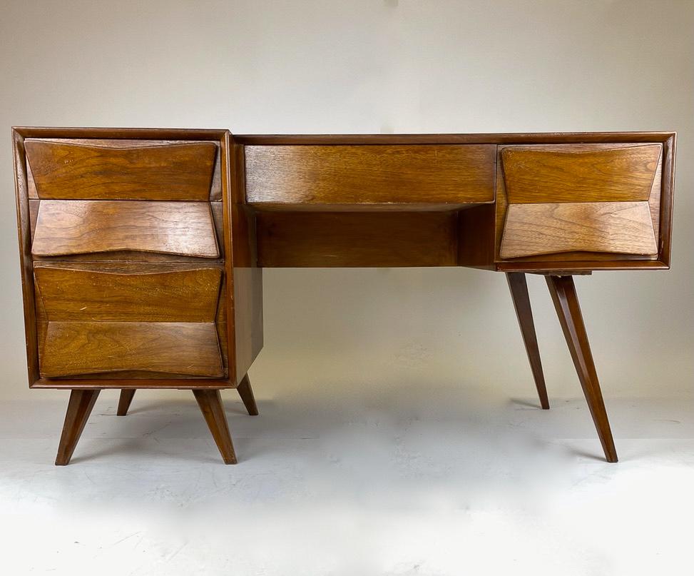 Mid Century Modern Danish Executive Desk (1 of 12)