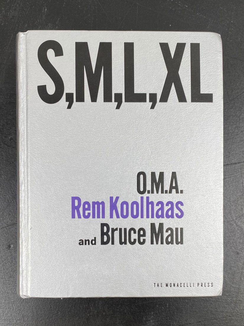 2nd Edition S,M,L,XL OMA Rem Koolhaas and Bruce Mau: Koolhaas and Mau ... To genius of contemporary art and architceture put together this book...this is the 2nd edition in good condition.