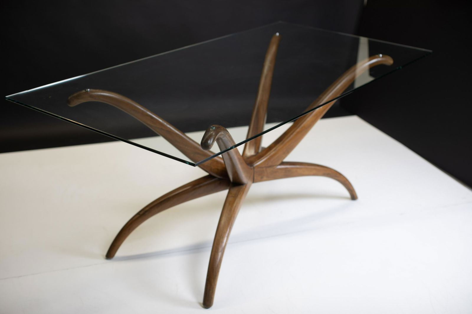 Rosewood Base Table Attributed to Vladimir Kagan (1 of 17)