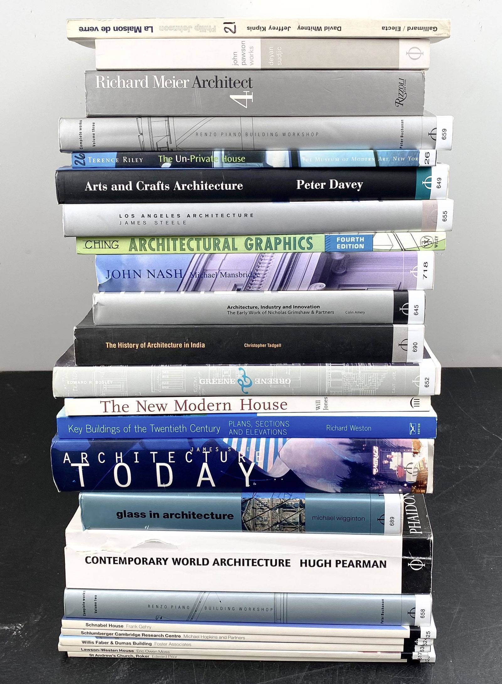 Assorted Lot of Architectural Reference Books, Soft (1 of 7)