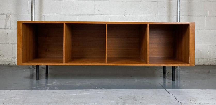 2nd Modern, Low & Long, Open Front Wood Credenza (1 of 12)