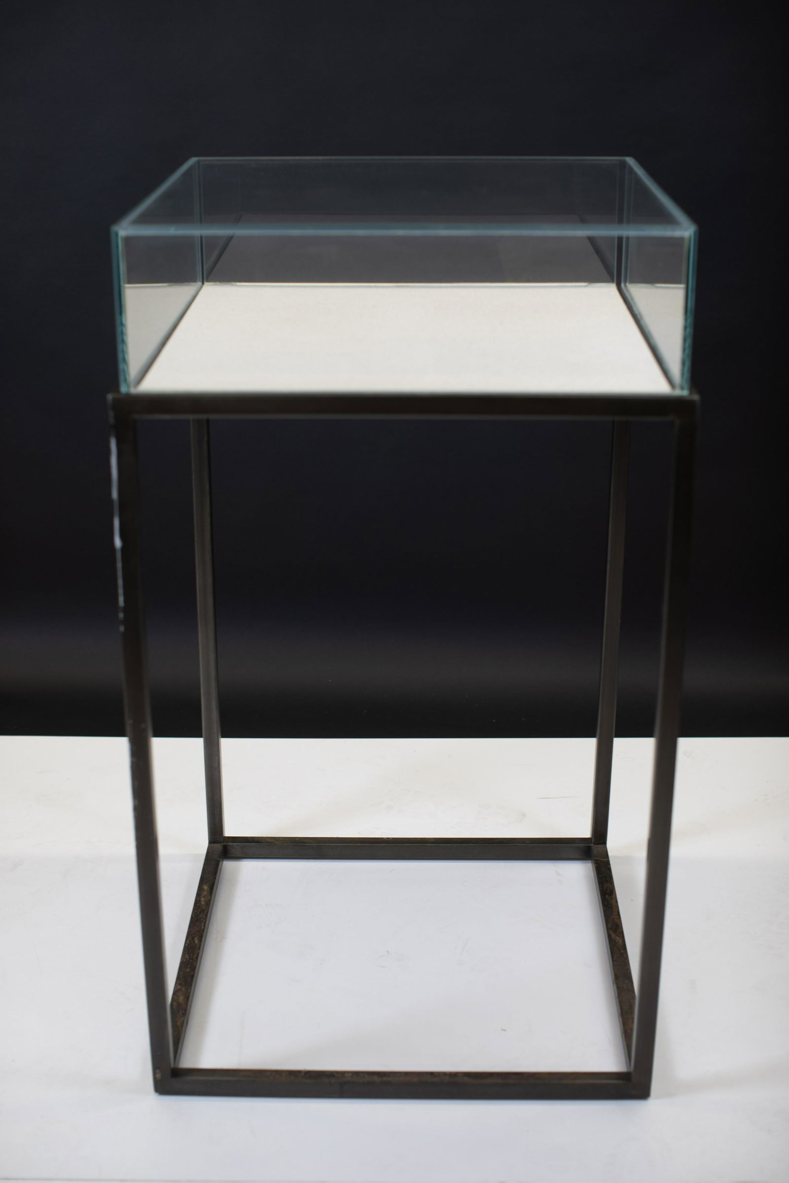 Pair of Metal and Glass Display Cases (1 of 13)