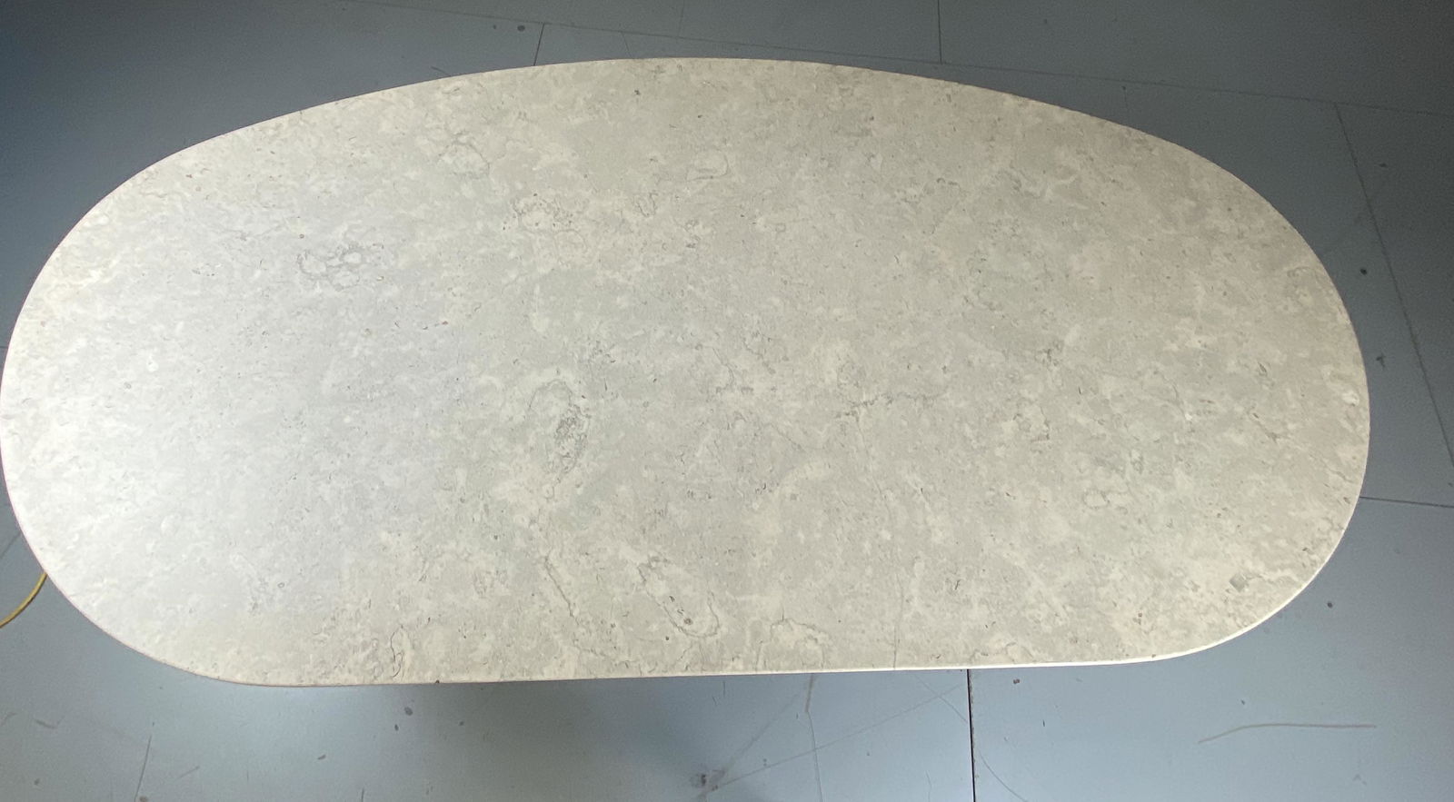 Large Italian Marble with Metal Pedestal Base Table (1 of 8)