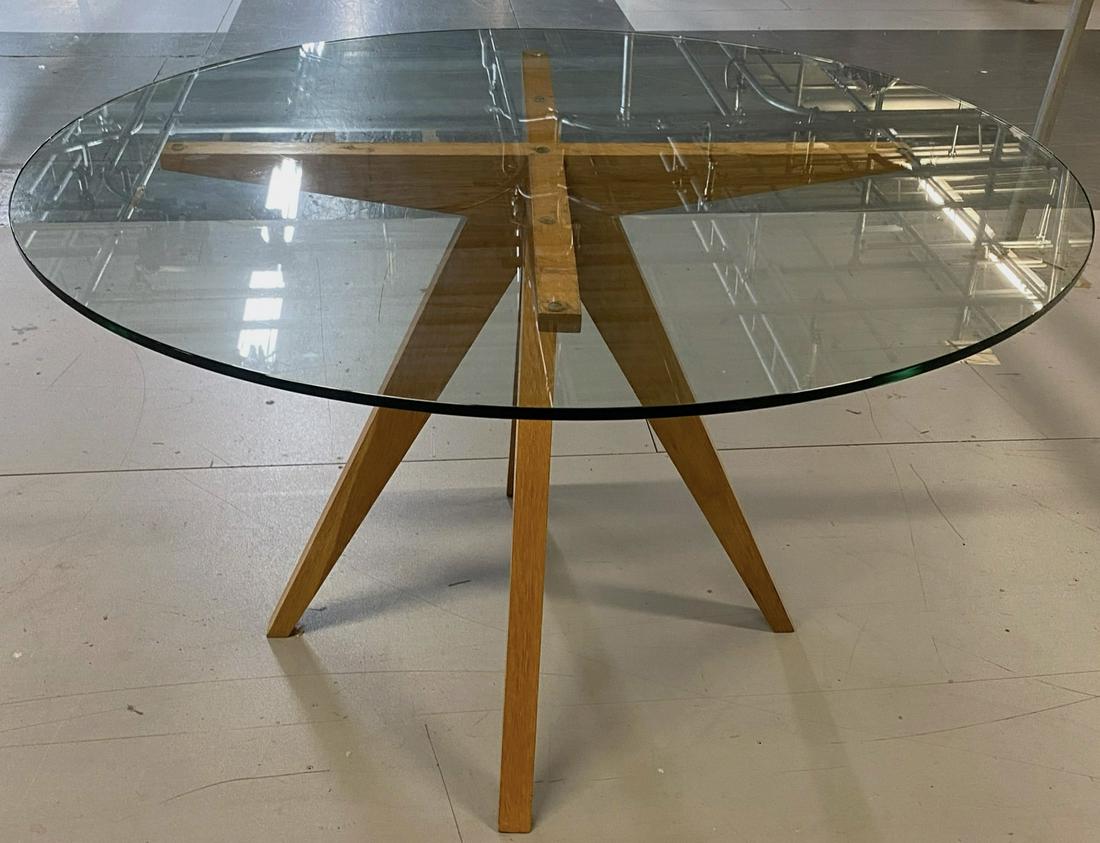 Mid Century Ico Parisi / Adrian Pearsall Pedestal Table (1 of 8)