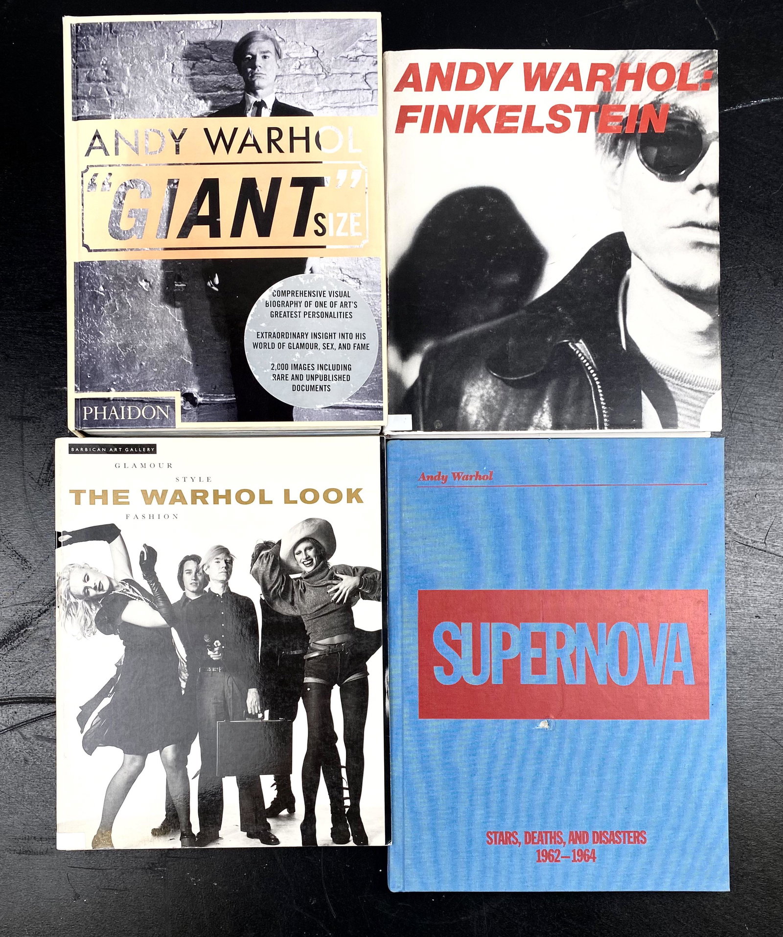 Four Books on Andy Warhol: Misc Warhol Books***Pick up for this item is in Millburn, NJ 07041***