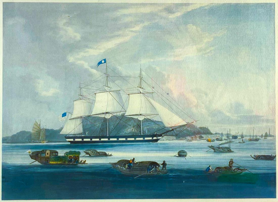Tea Clipper Ship, Print of Painting (1 of 12)