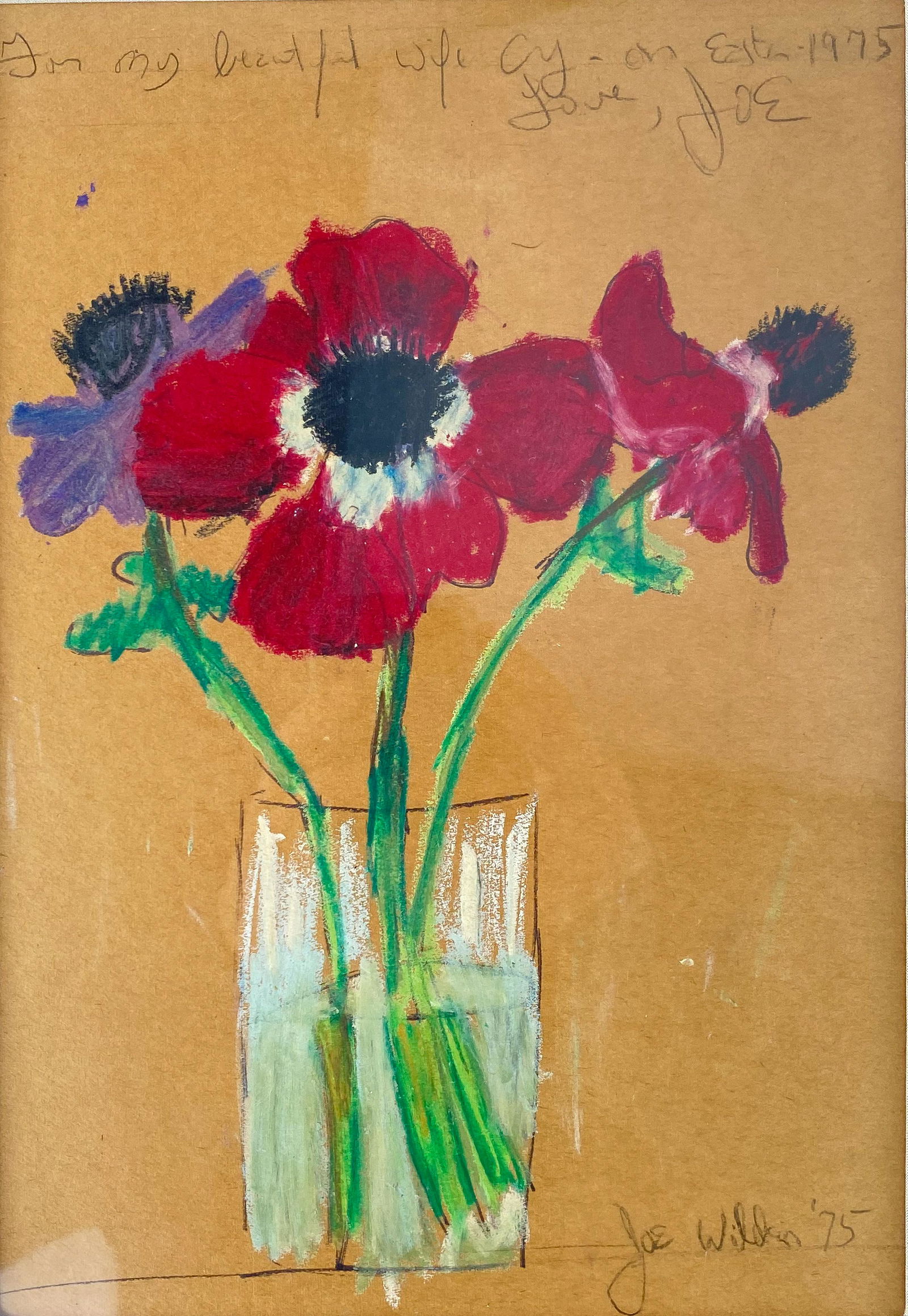 Flowers in Vase, Pastels by Joseph Wilder (1 of 13)