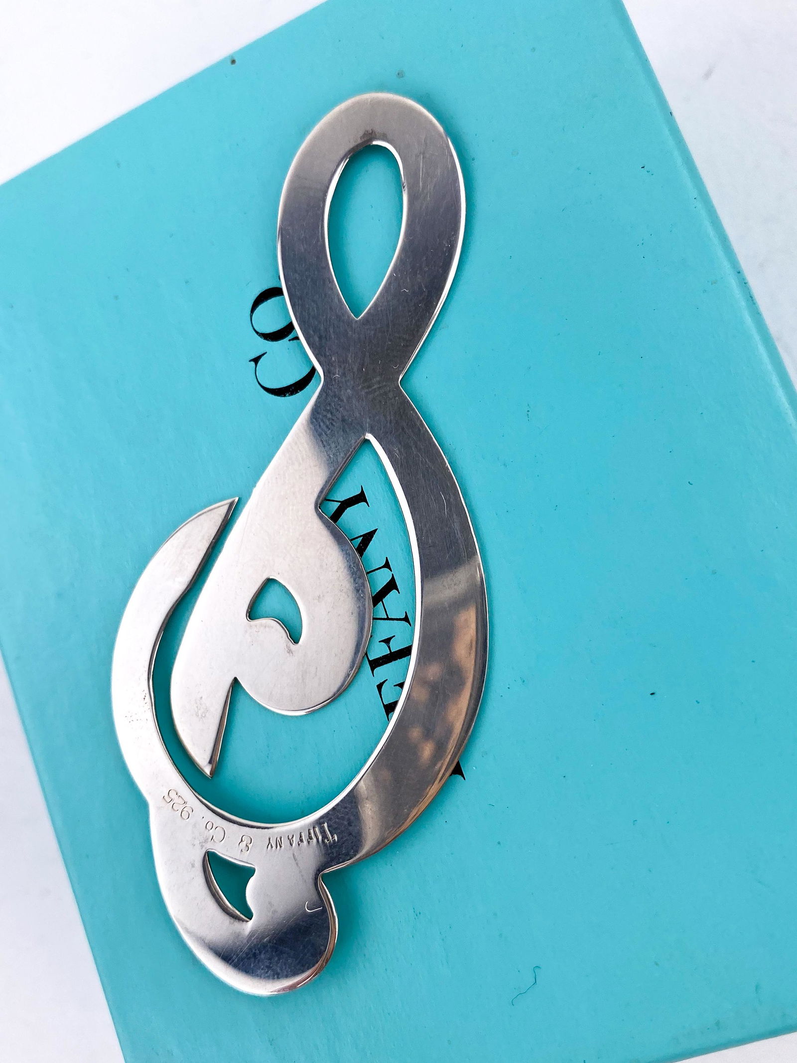 Tiffany & Co. Sterling Silver Musical Bookmark (1 of 7)