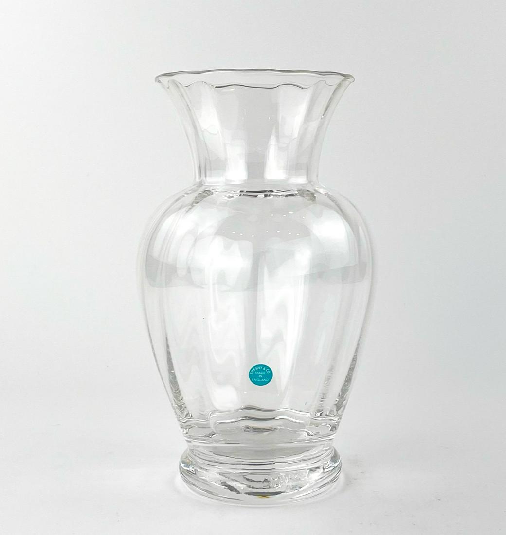 Tiffany & Co Heavy Crystal Vase (1 of 8)