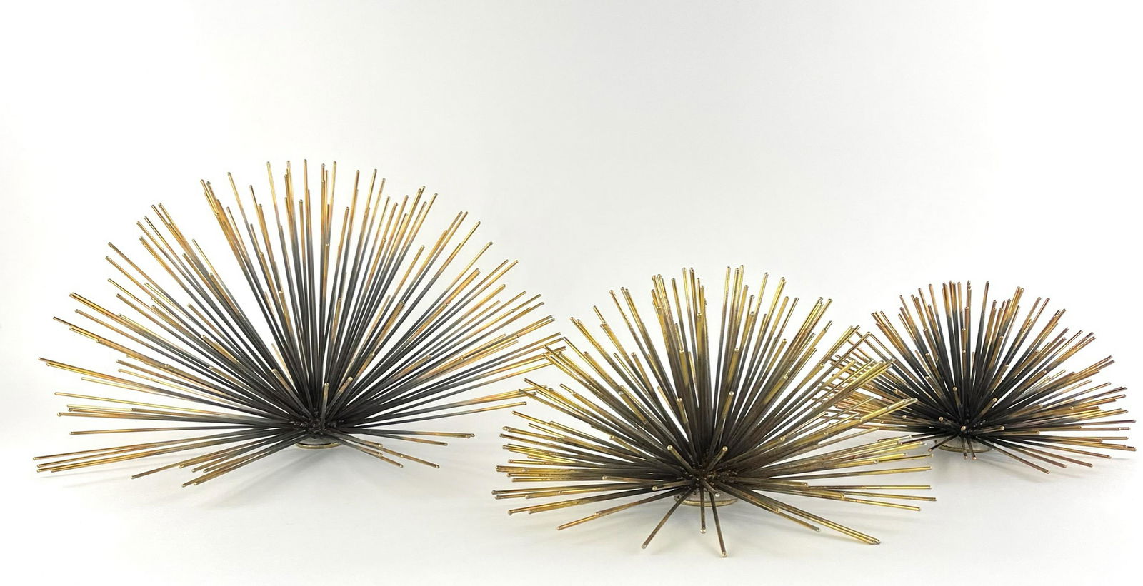 Curtis Jere Style Brass Urchin Wall Art (1 of 17)