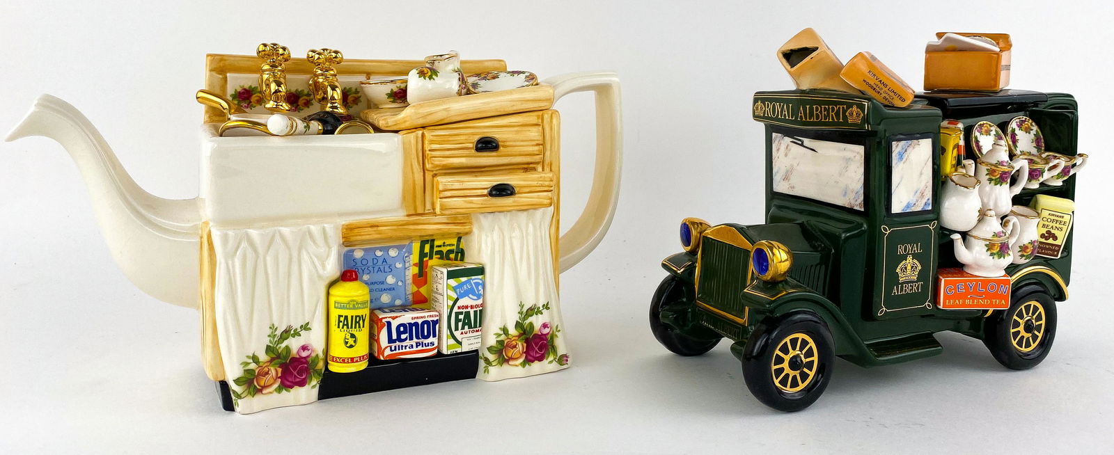 2 Old Country Roses Royal Alberts Tea Pots (1 of 17)