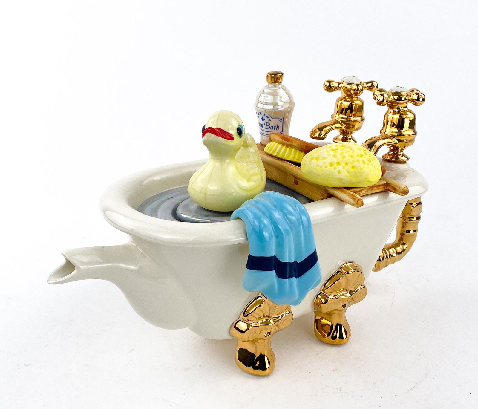 【Sale】英国製　ティーポット Teapottery BathTeapot Swineside Teapottery Bathtub Teapot