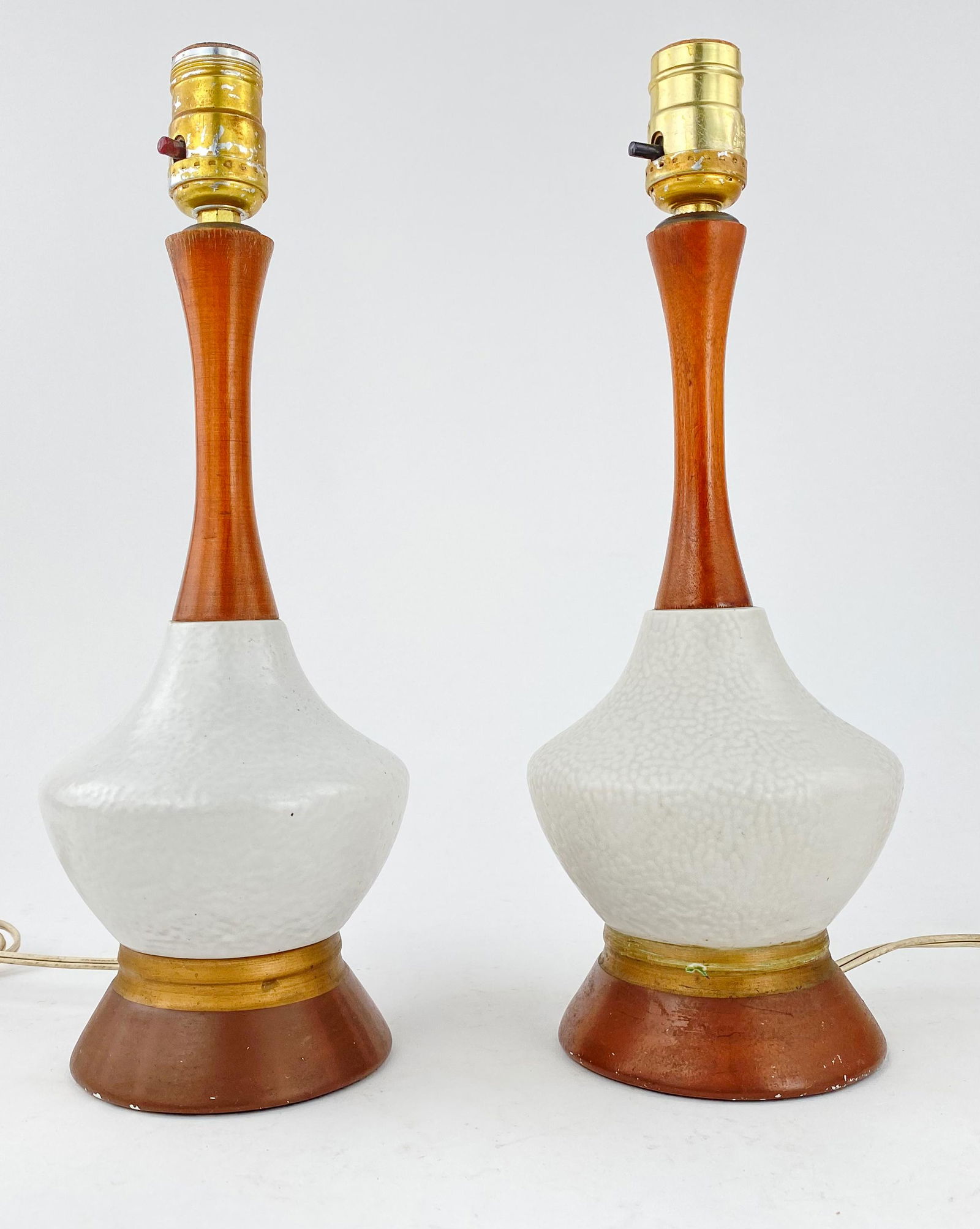 Pair Mid Century Table Lamps (1 of 8)