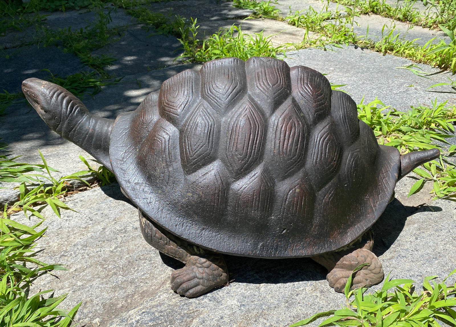 Medium Cast Iron Tortoise Water Fountain #1 (1 of 9)