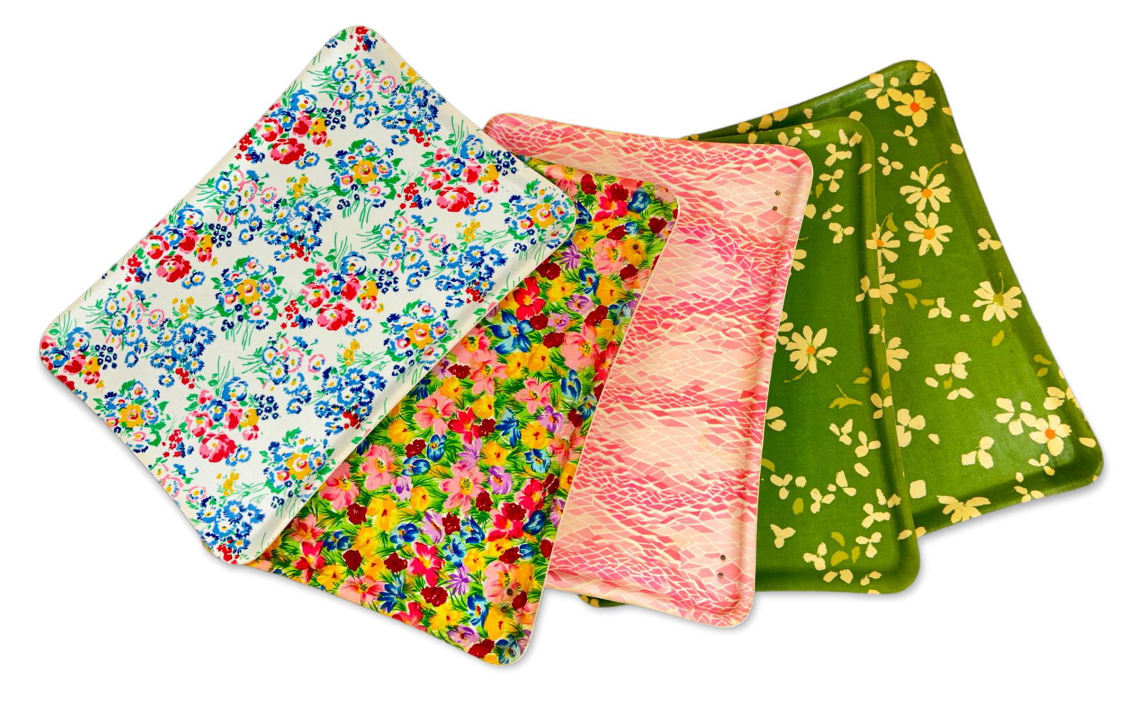 5 pcs Vintage D. Porthault Paris, Breakfast Serving Trays (1 of 13)