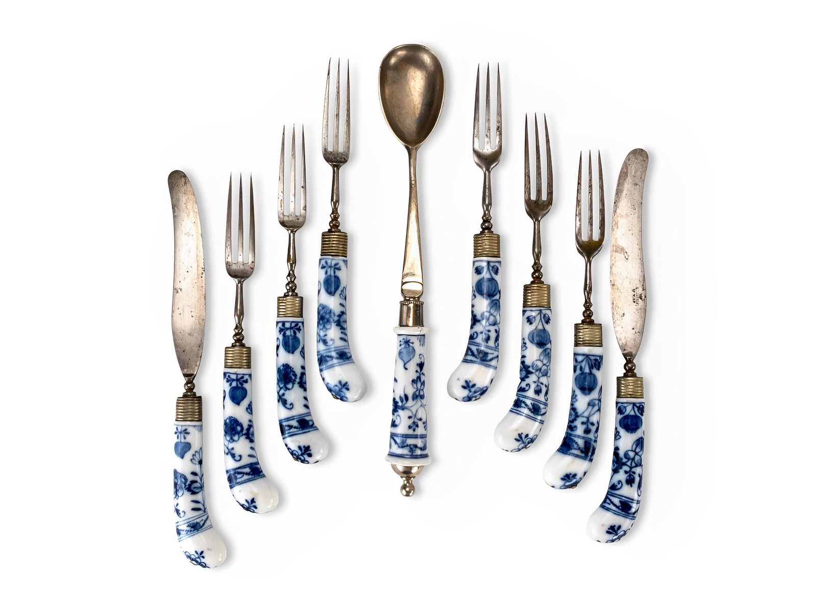 Meissen and Hossfels in Wien Flatware (1 of 9)