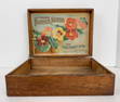 Antique D.M. Ferry & Co., Choice Flower Seeds Oak Box