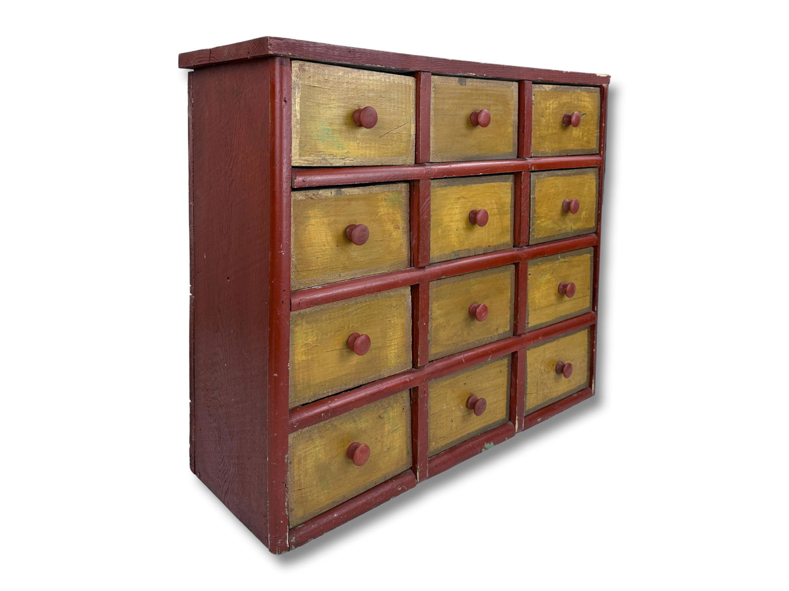 19th C. Vermont Apothecary or Spice Cabinet (1 of 13)