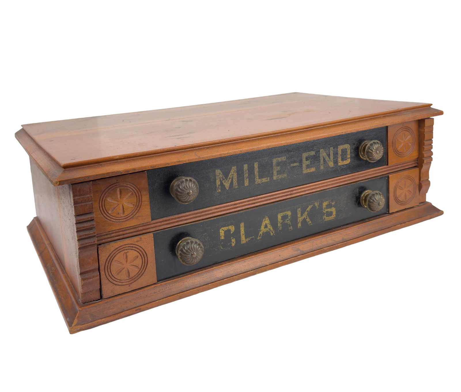 Antique, Arts and Crafts, Mile-End Clark's Spool Cabinet (1 of 12)