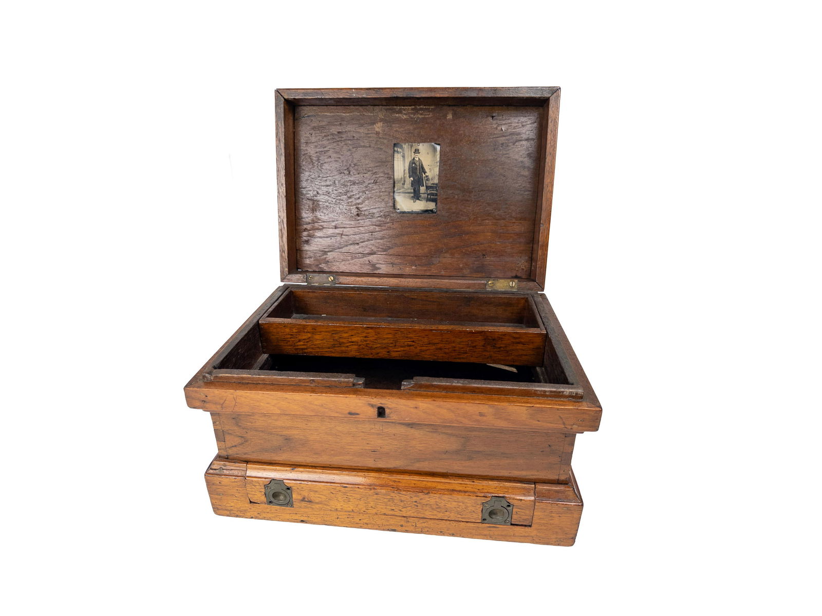 Antique Box with Tintype Photo (1 of 20)