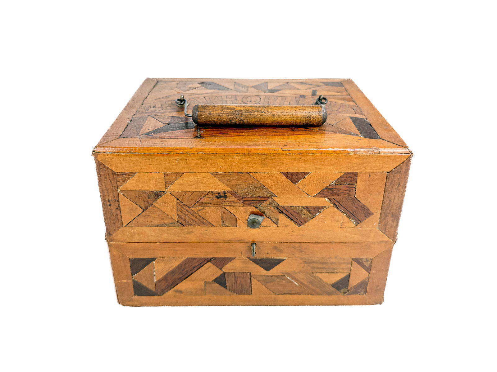 Antique Graphophone Repair Man Tool Box, ca. 1900s (1 of 20)