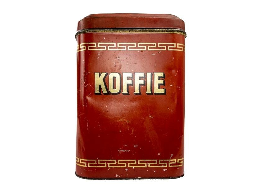 Antique Art Nouveau Dutch Koffie Tin (1 of 14)