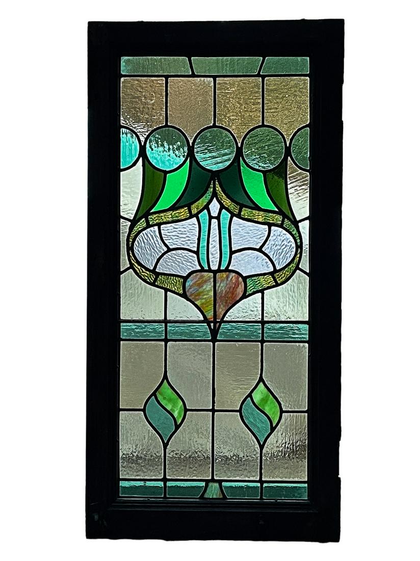 Antique Stained Glass Window (1 of 9)