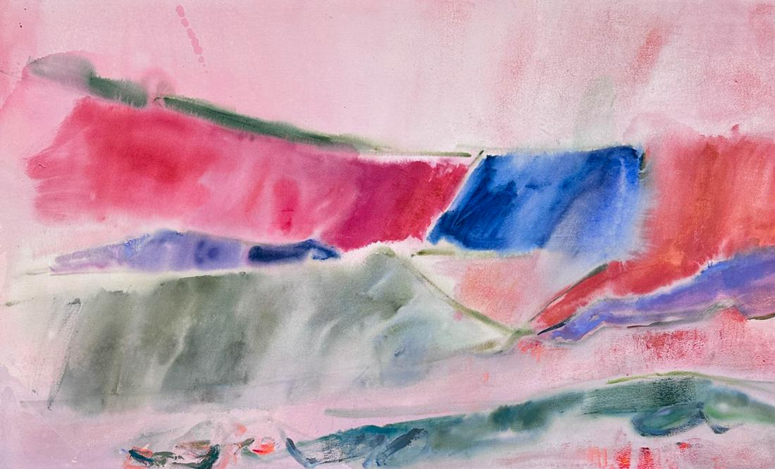 MaryAnn Harman, Abstract Landscape OIl On Canvas (1 of 9)