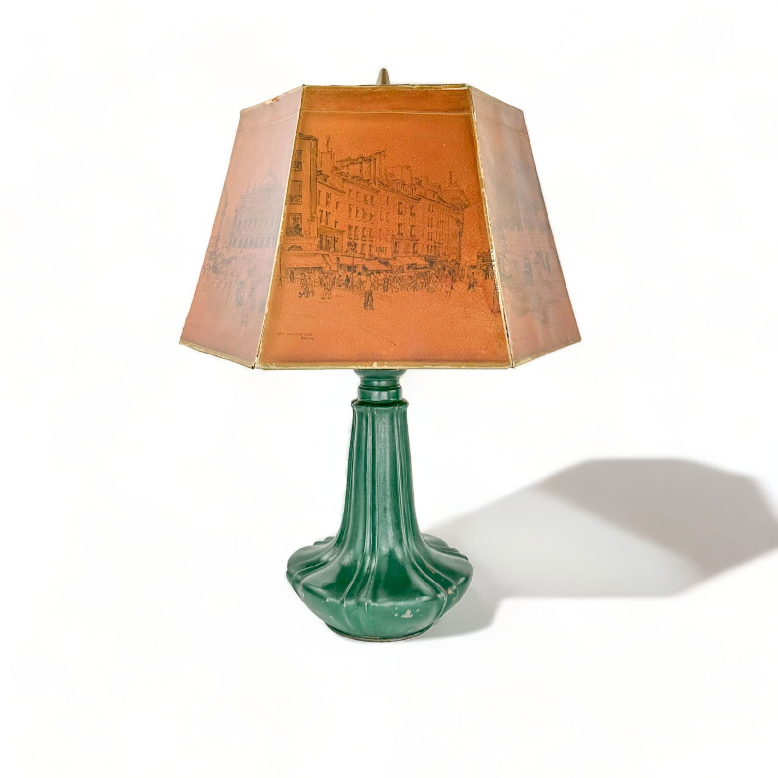 Bradley Hubbard Arts And Crafts Cast Metal Table Lamp (1 of 20)