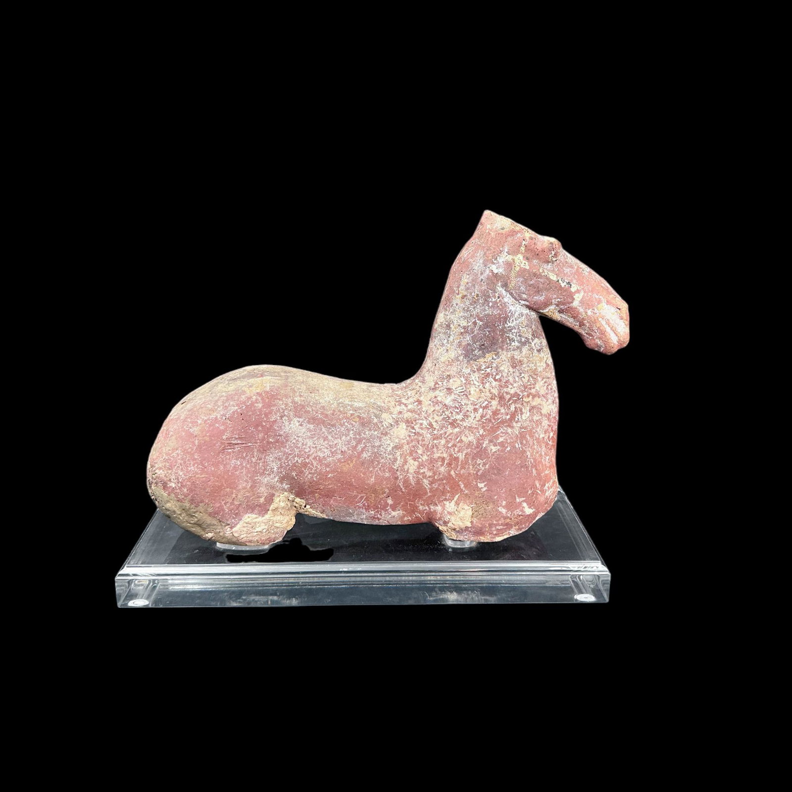 Han Terracotta Horse Body on Lucite Base (1 of 10)