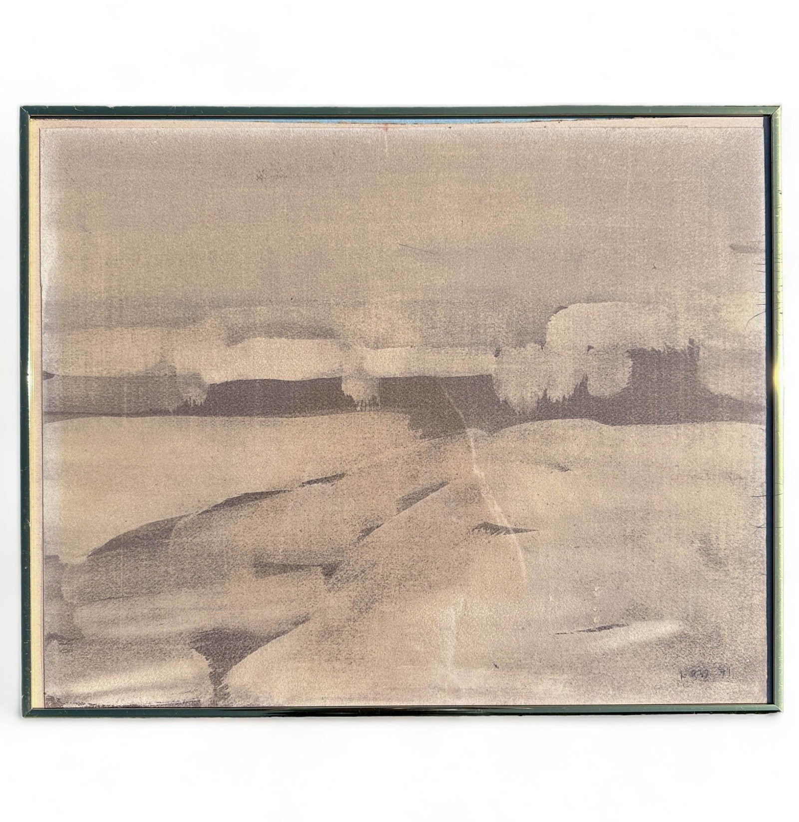 Painting on Paper, Lawrence Graham Bigelow, 1971 (1 of 8)