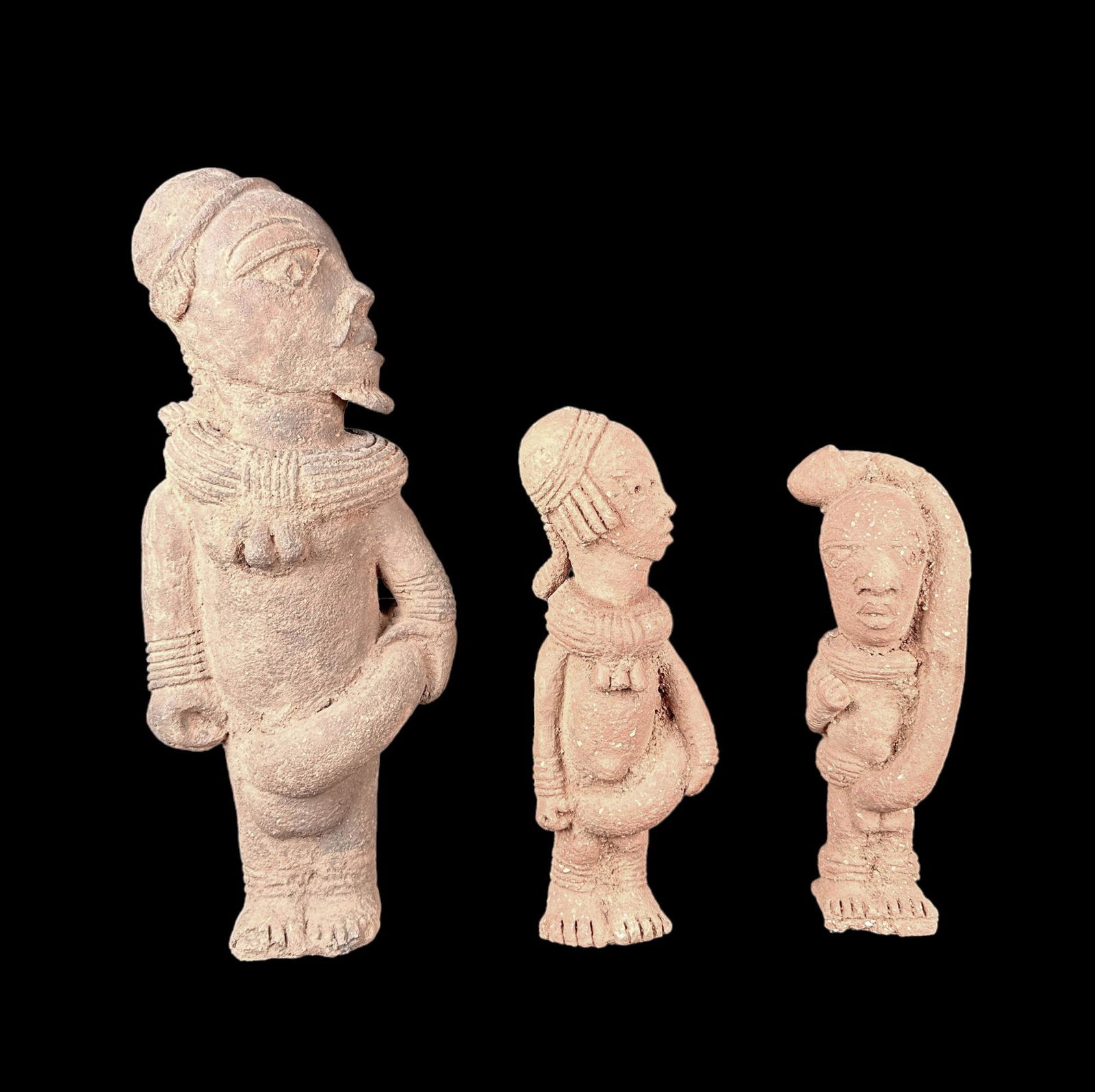 Nok Terracotta Phallic Figures, Nigeria, Africa (1 of 17)