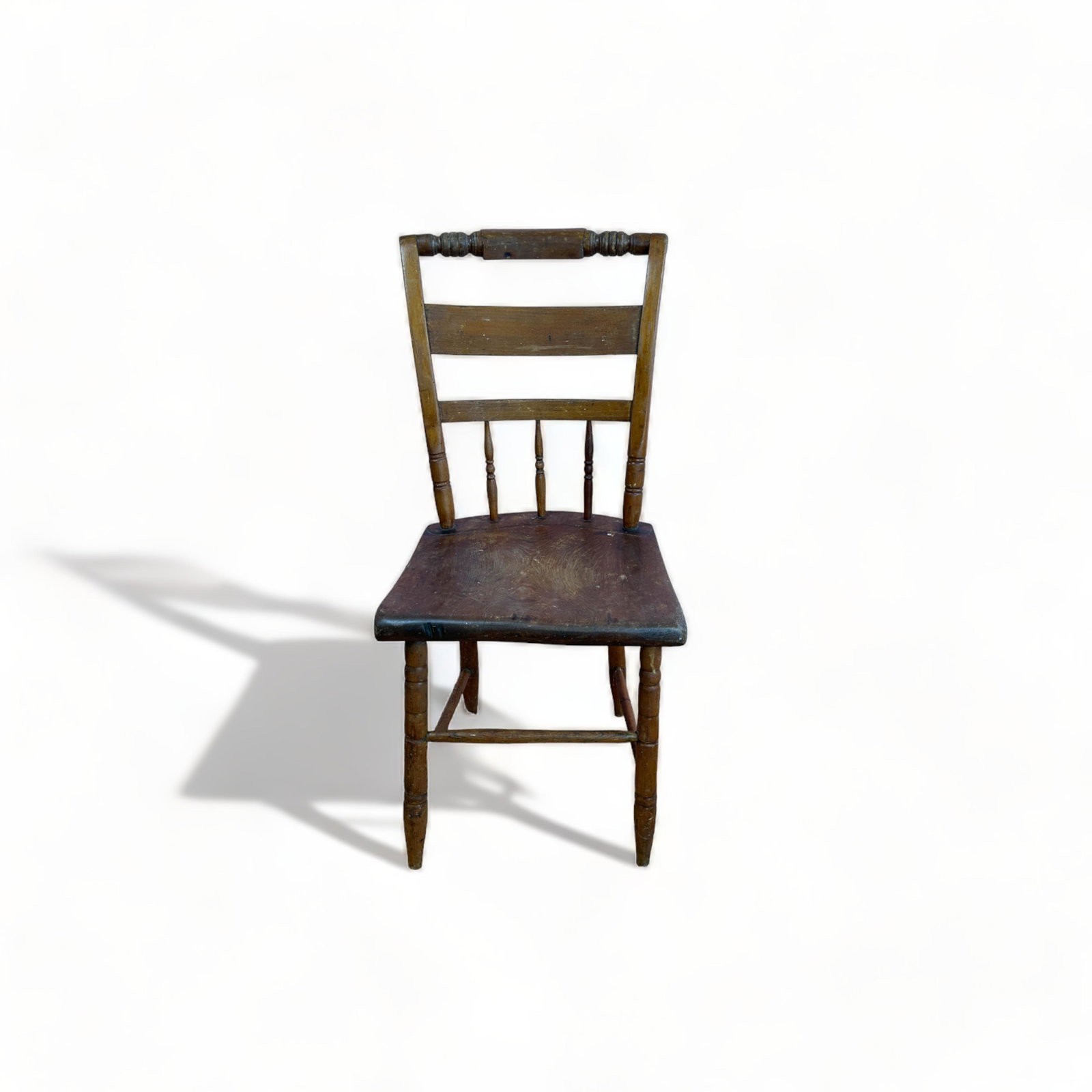 Antique Pine Vanity or Side Chair (1 of 15)