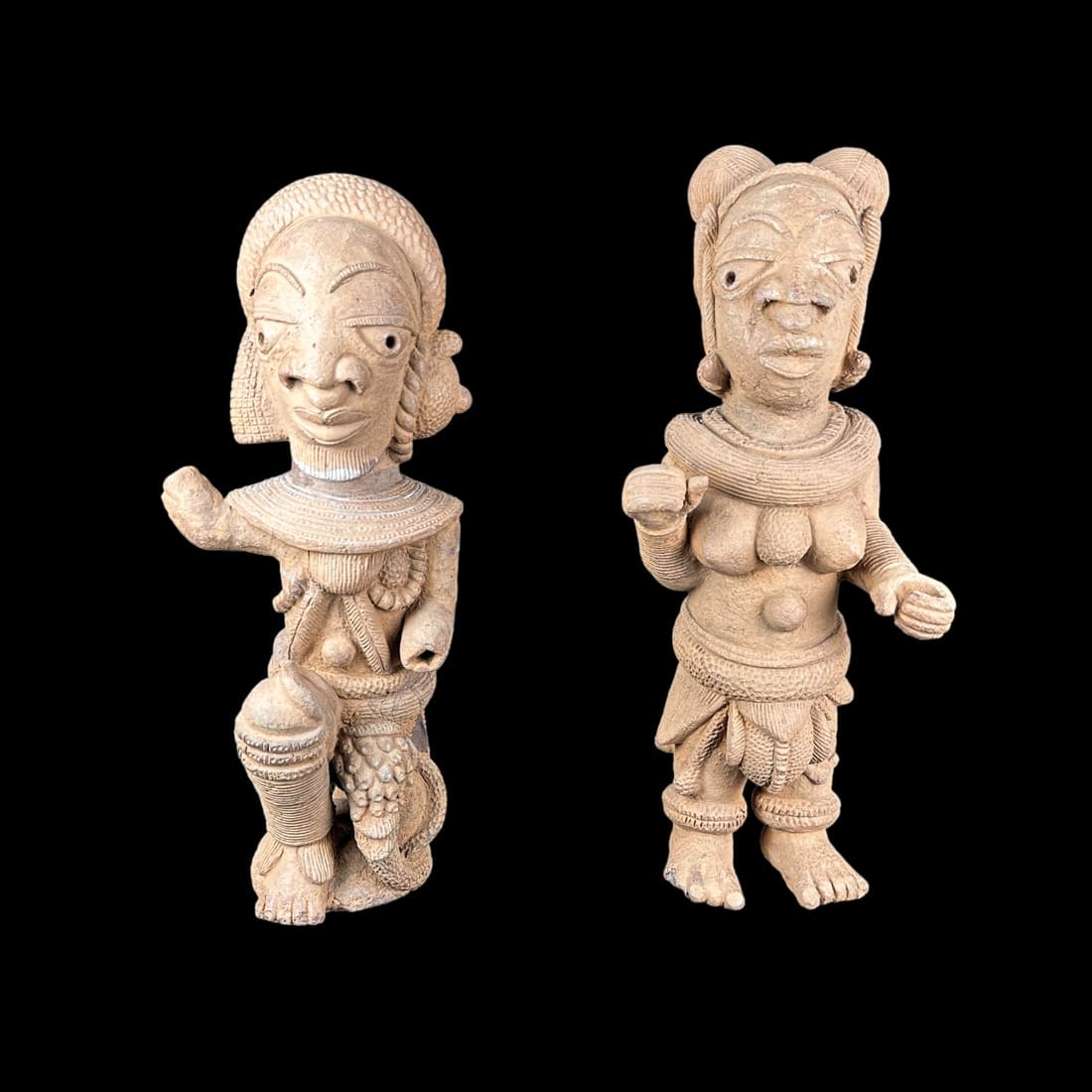 Nok Terracotta Figures, One Female (1 of 16)
