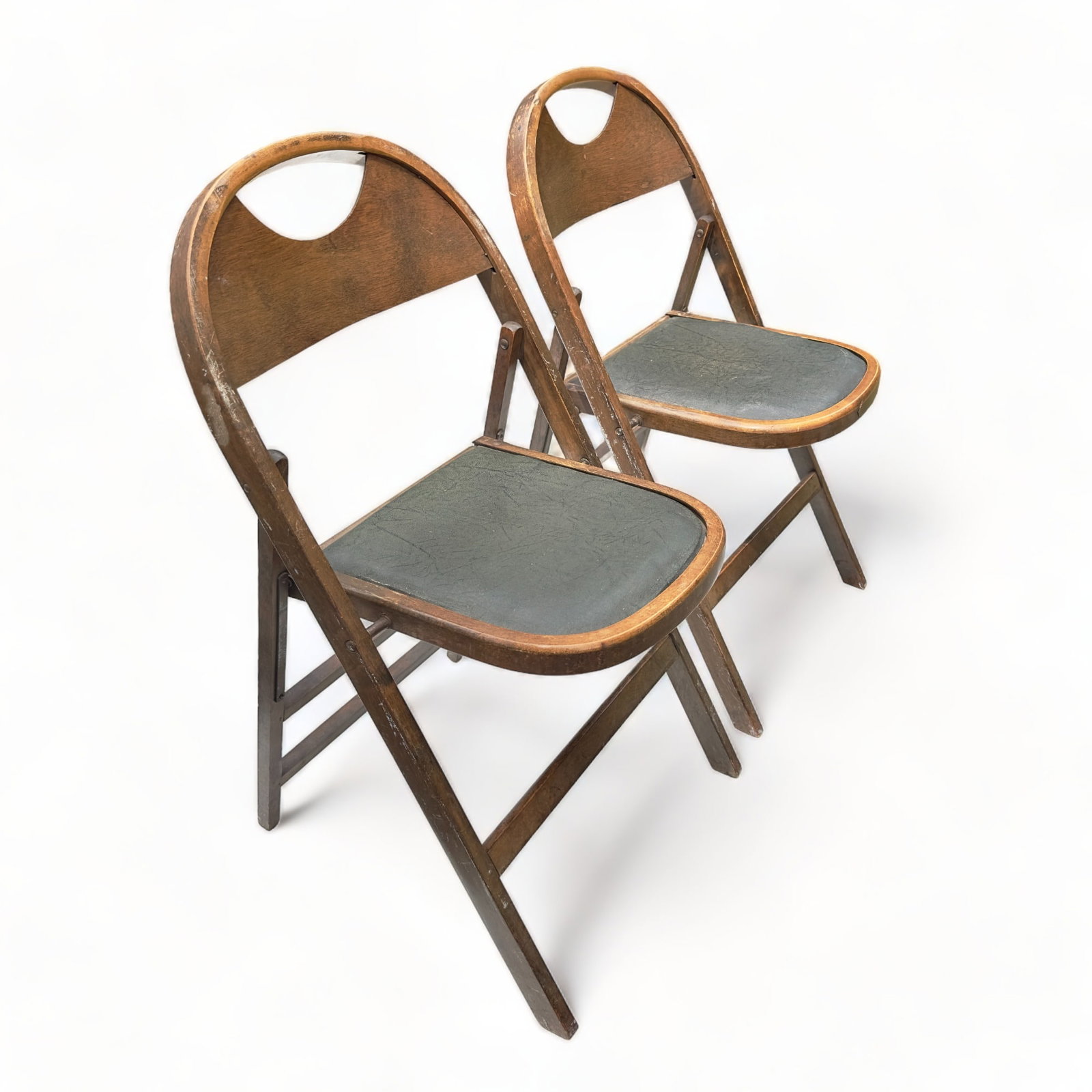 Mid Century, Bent Wood, Folding Chairs (1 of 10)