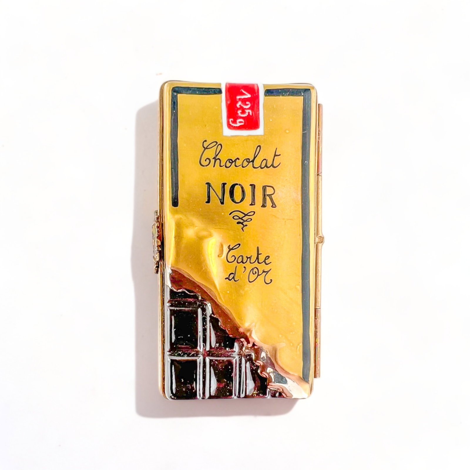 Limoges Miniature Chocolate Bar, Pill Box (1 of 7)