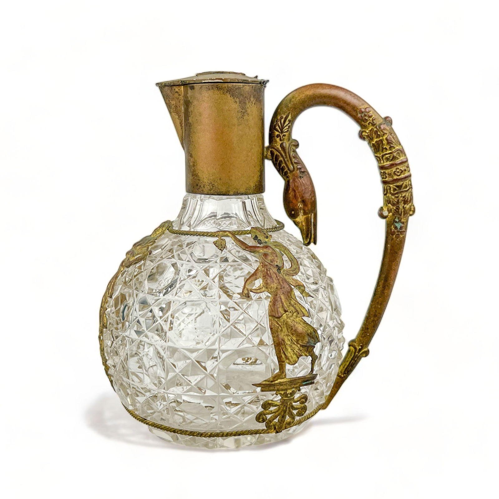 Antique Cut Crystal Claret Jug or Decanter (1 of 15)