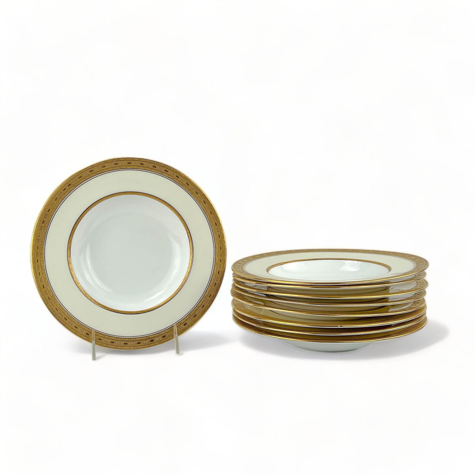 Mintons and Tiffany & Co. Gilt Rimmed Bowls (1 of 6)