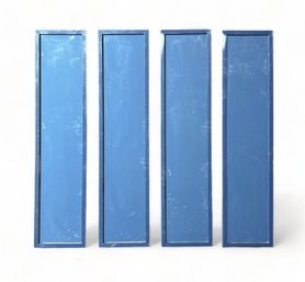 Exceptional Mid Century Modern Chrome Frame Wall Mirrors (1 of 9)