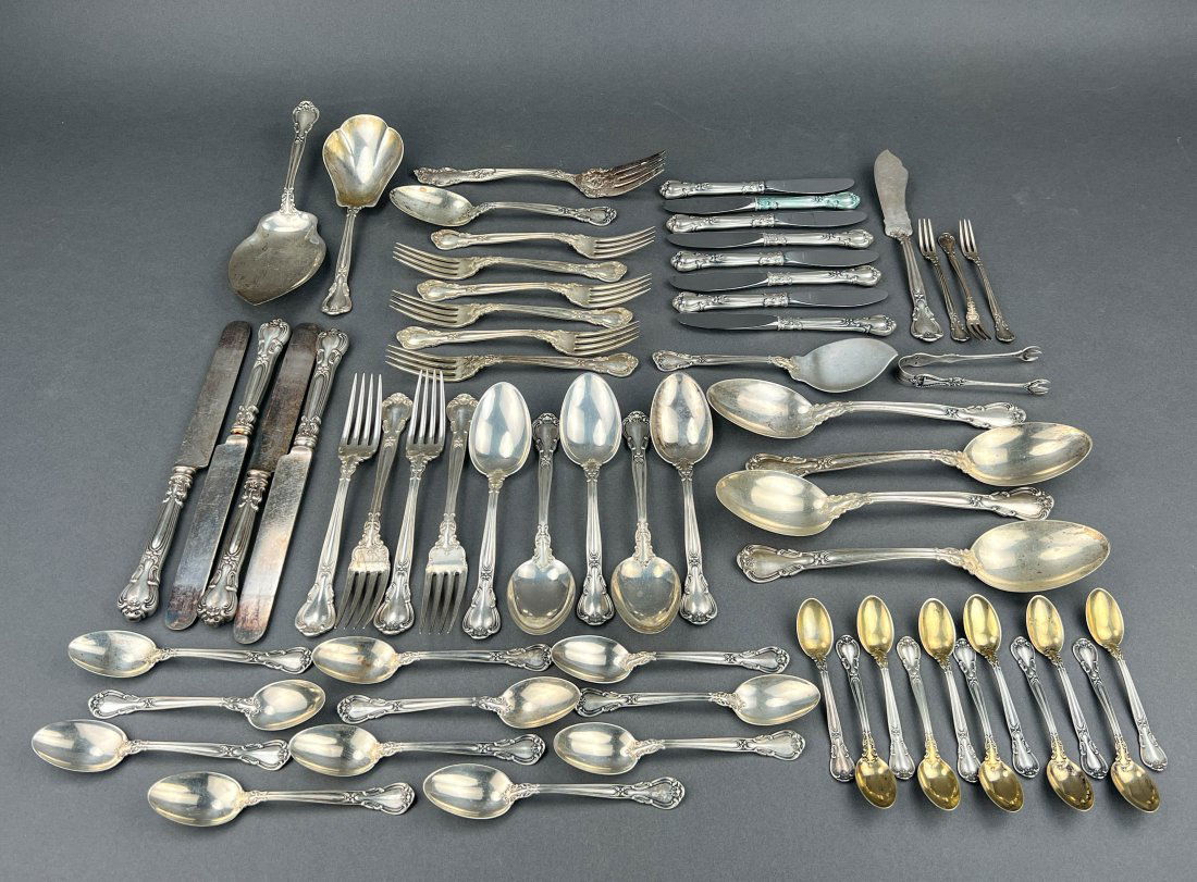 Vintage Sterling Silver Gorham Flatware in Chantilly Pattern (1 of 20)