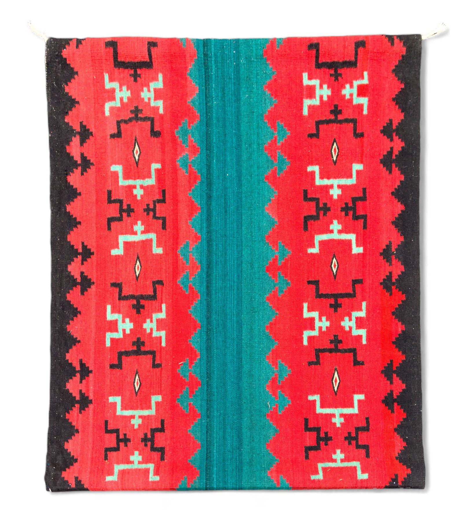Handwoven Native American Wool Rug (1 of 9)