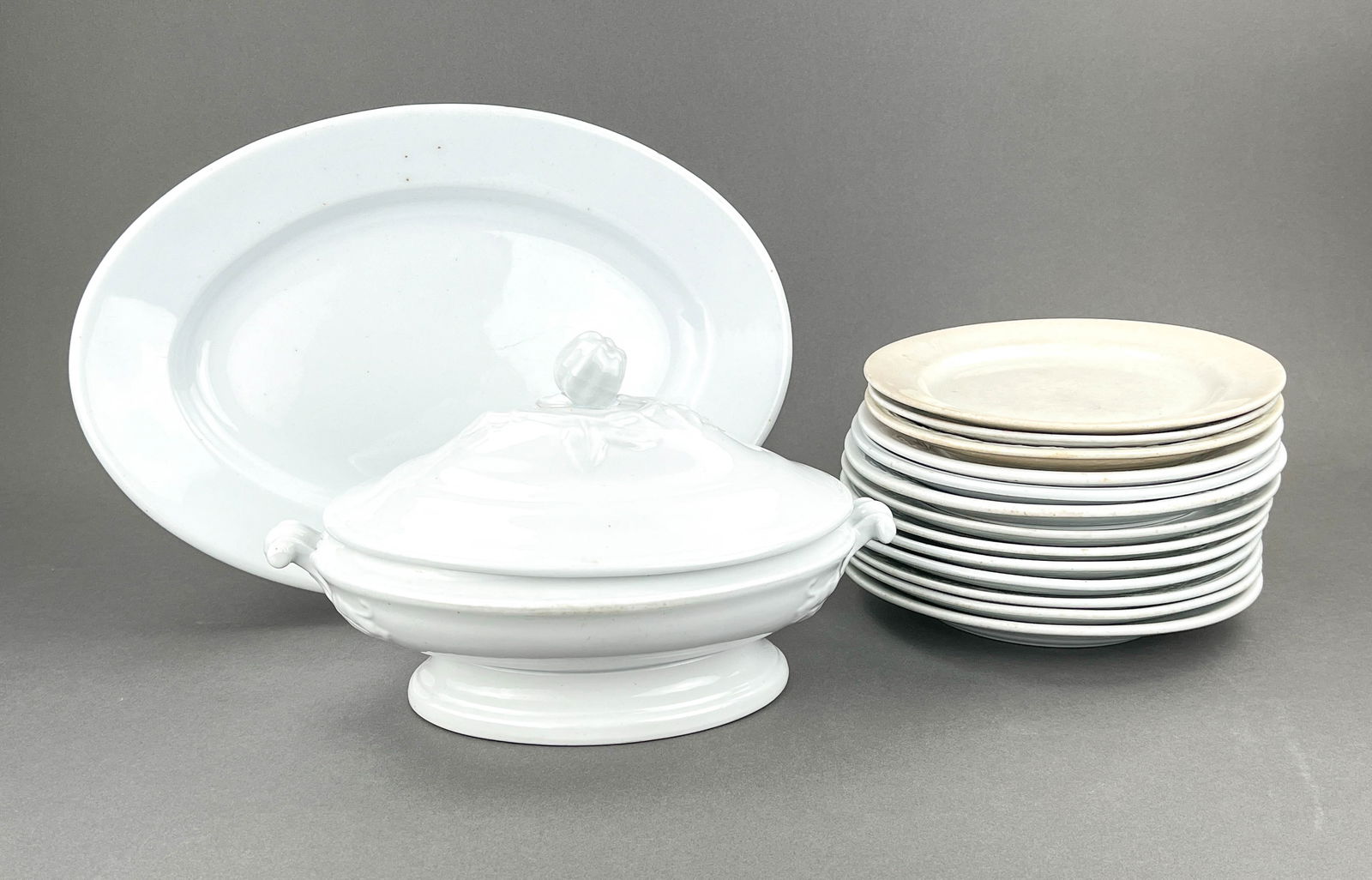 Antique Ironstone and Staffordshire Tableware (1 of 19)