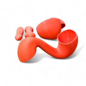 Karim Rashid, "Blobjects", ABS Plastic 3-D Sculptural Objects c.2002