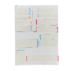 Jane Logemann, "Small Painting", Acrylic on Canvas c.1984