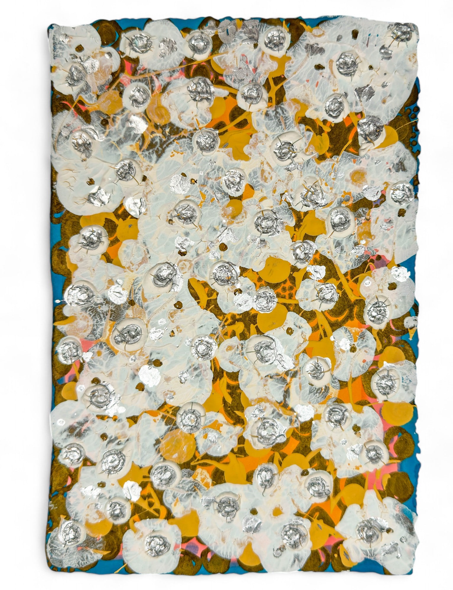 John Reilly, 50 Dots For Sandra Gering Plus One Dot, Paint on Paper c.1992 (1 of 9)