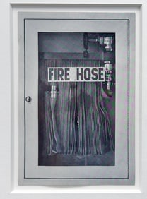 Dove Bradshaw, "Fire Hose", Printed Postcards c.1976
