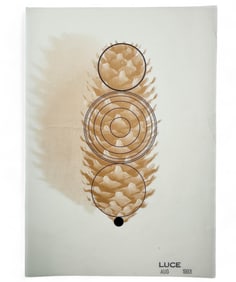 Unknown Artist, "Luce", c. 1993, Mixed Media on Vellum